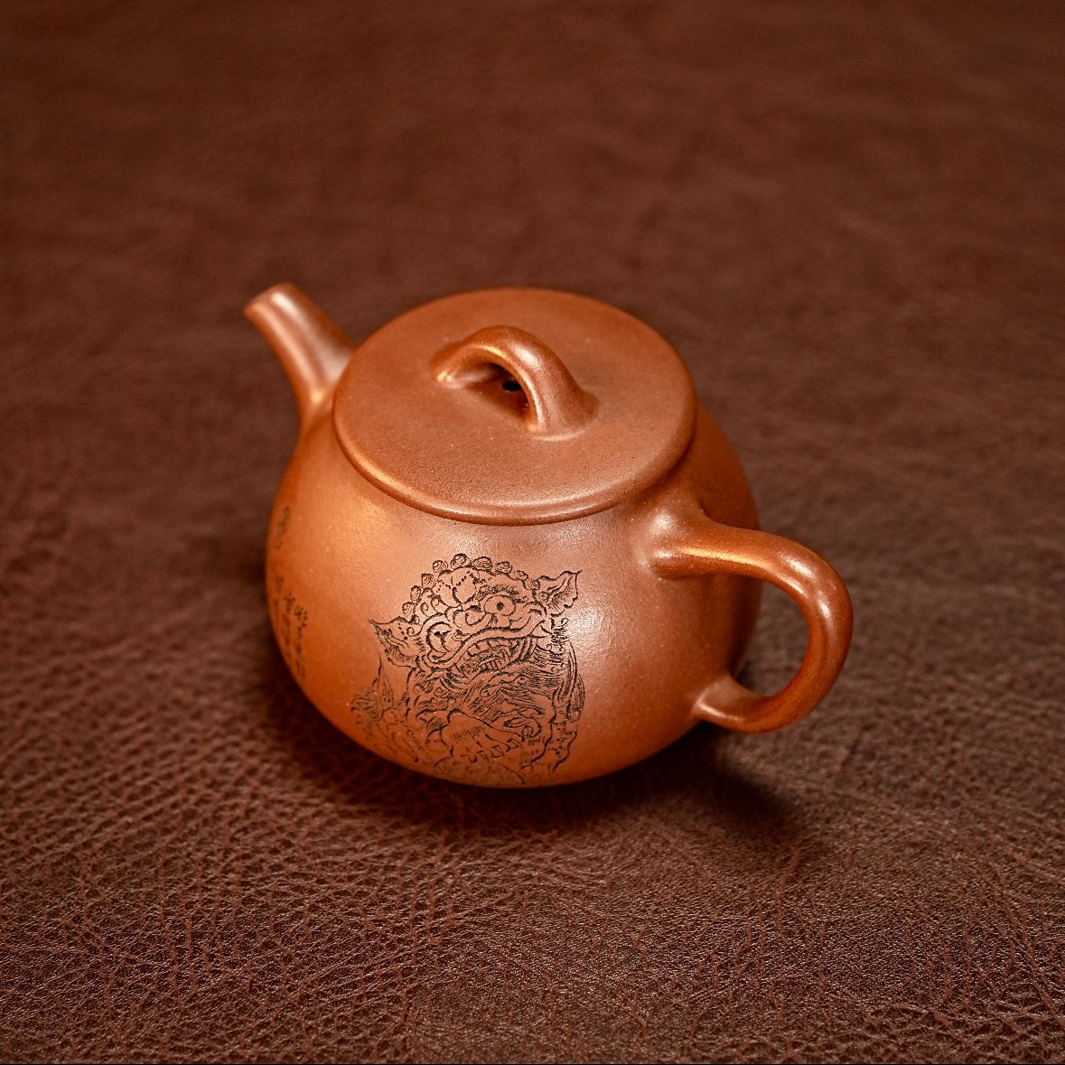 "Fortune's Embrace" Guardian Beast Teapot