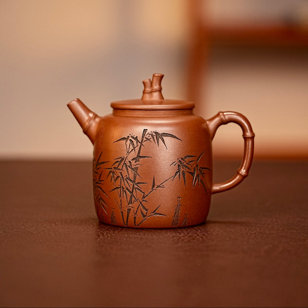 "Unbending Spirit" Bamboo Segment Teapot