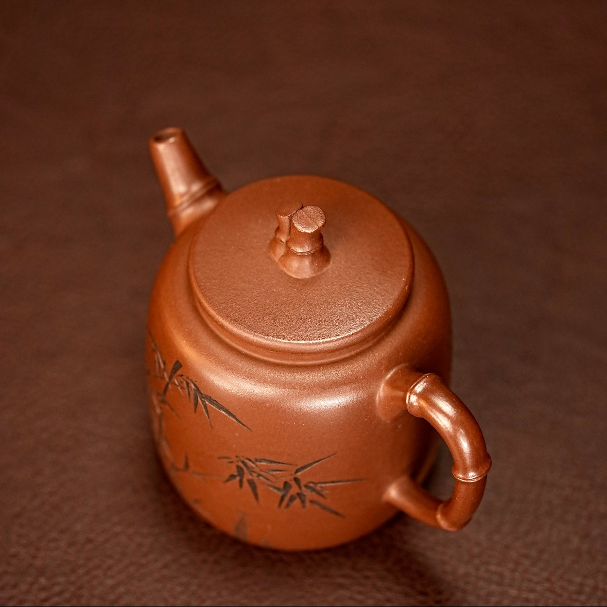 "Unbending Spirit" Bamboo Segment Teapot