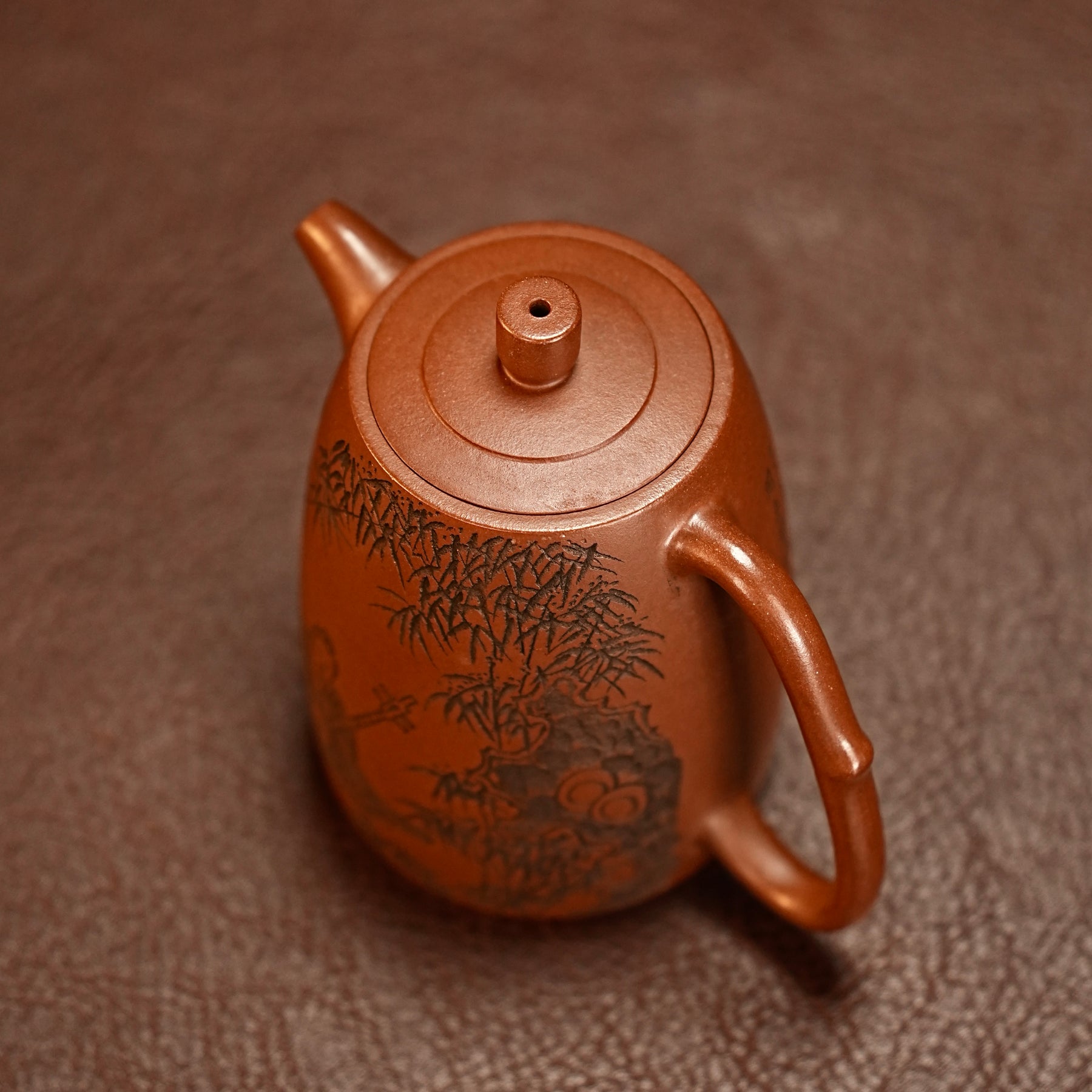 "Bamboo Grove" Qin Player Teapot