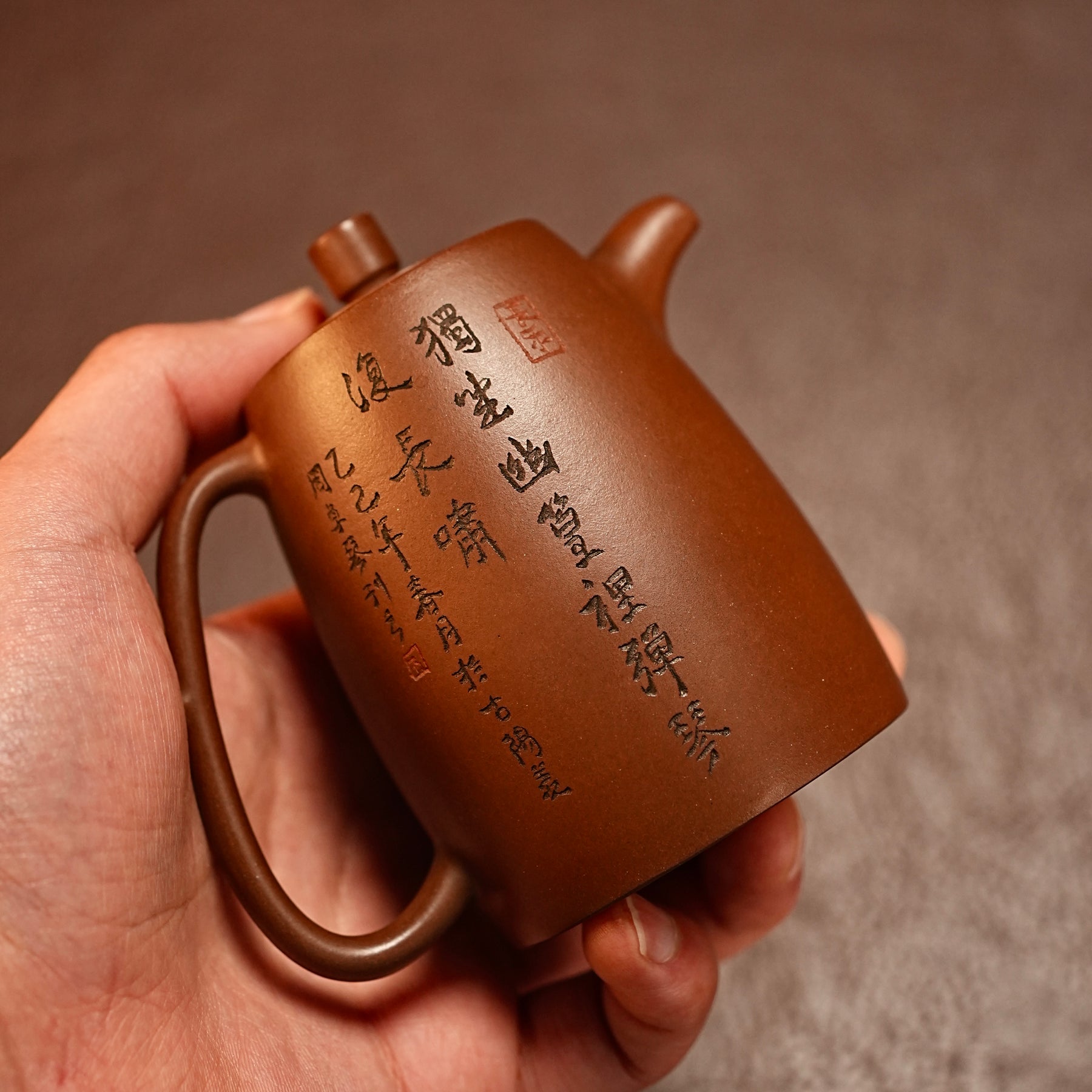 "Bamboo Grove" Qin Player Teapot