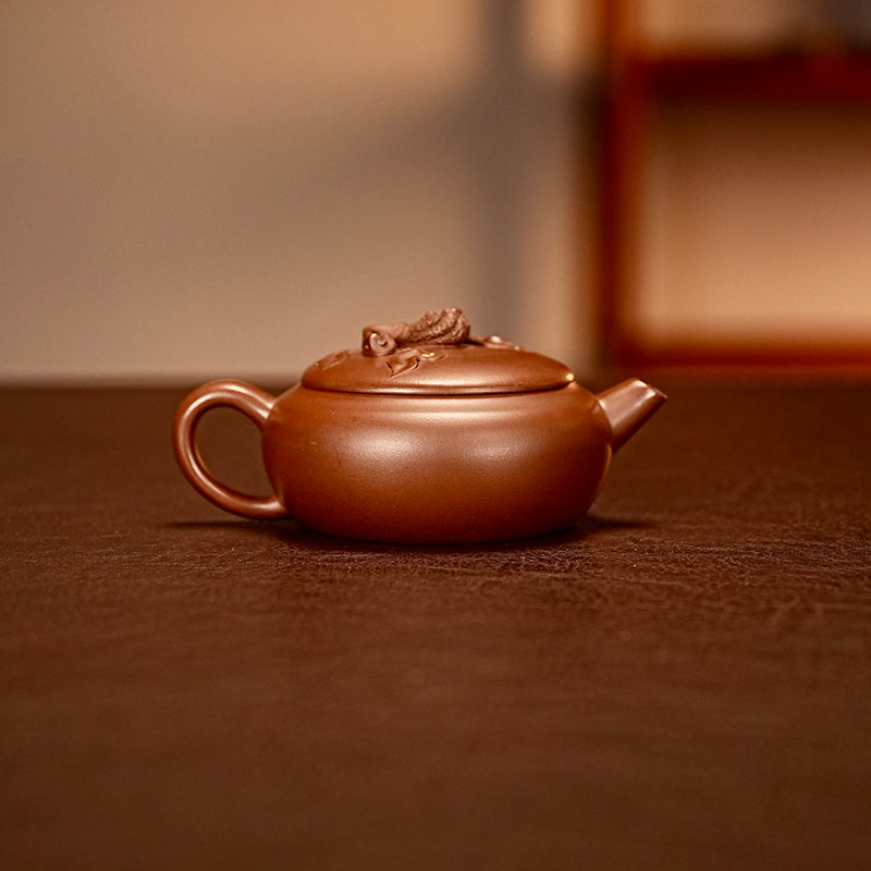 "Koi's Fortune" Teapot