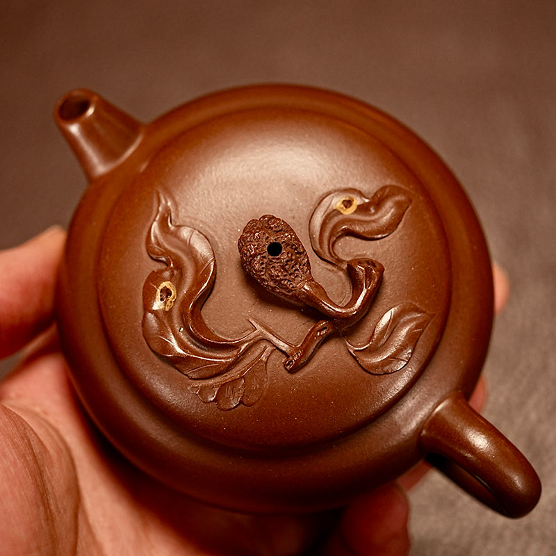 "Koi's Fortune" Teapot