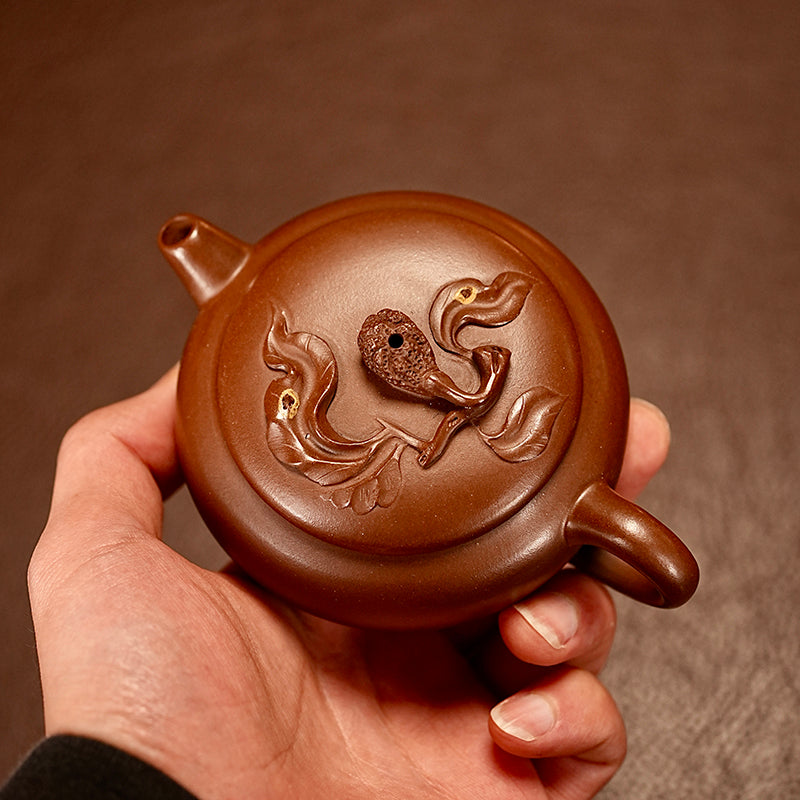 "Koi's Fortune" Teapot